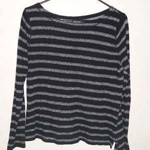 Striped long sleeved shirt